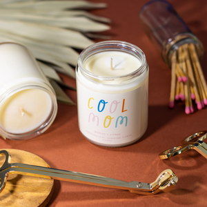 Cool Mom: 8 oz Soy Wax Hand-Poured Candle