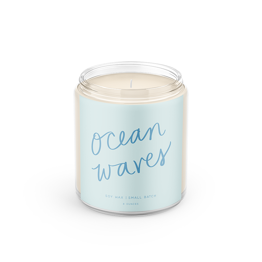 Ocean Waves - Candle