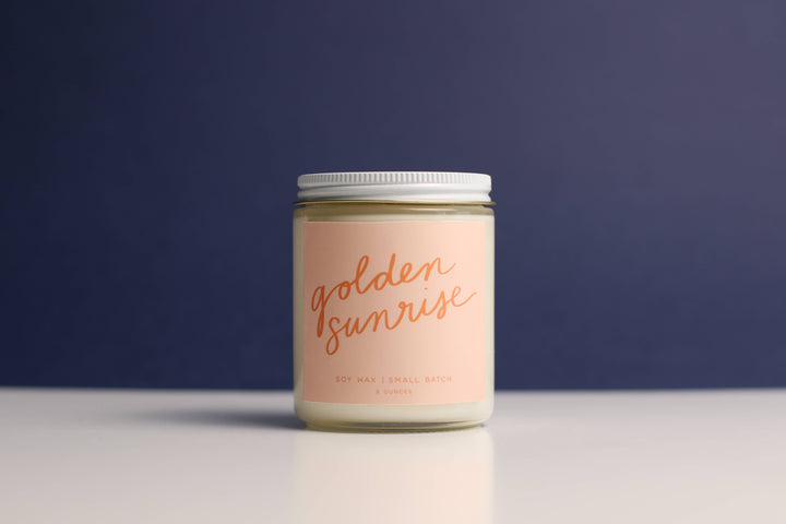 Golden Sunrise - Candle