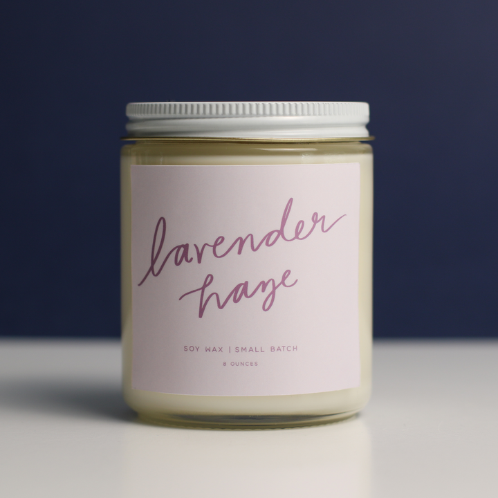 Lavender Haze - 8oz Soy Candle