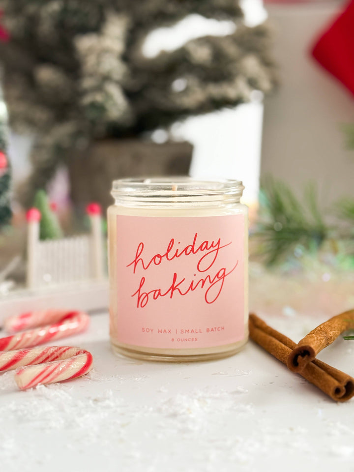 Holiday Baking - Holiday Candle