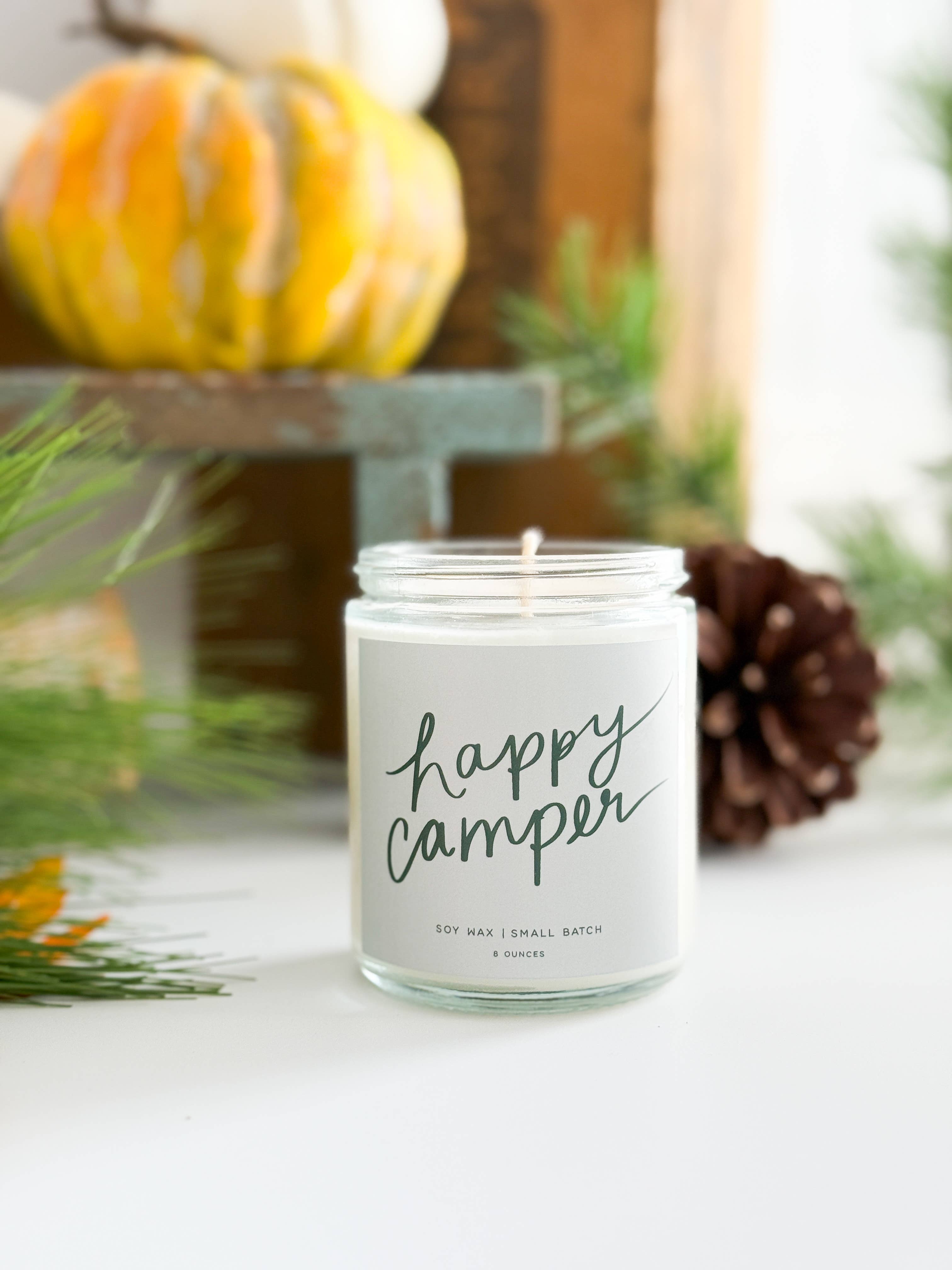 Poured Goods Happy Camper Candle - Thumbnail 4