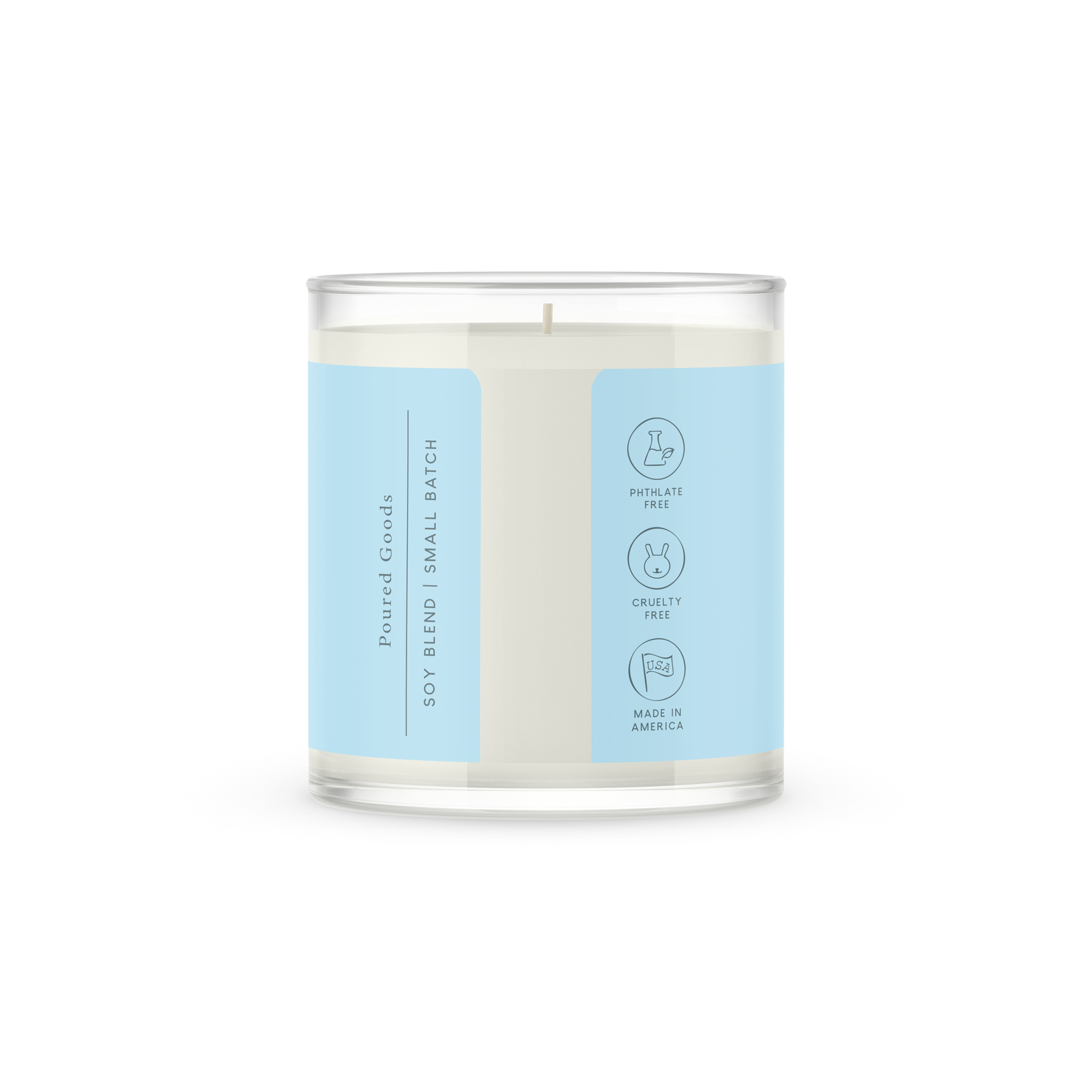 Beach House Glass Candle | Coconut + Vanilla