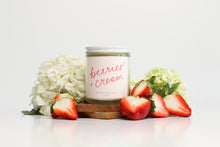 Load image into Gallery viewer, Berries &amp; Cream Soy Wax Candle
