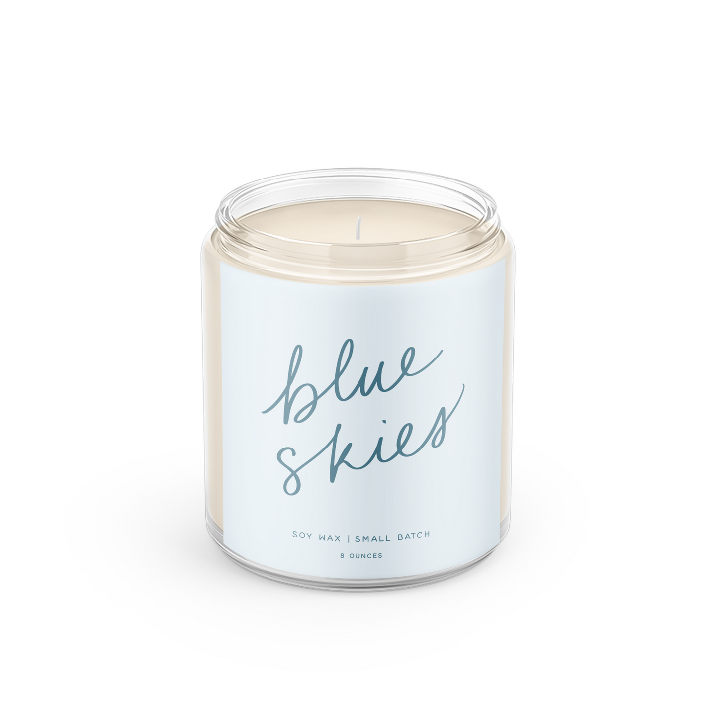 Blue Skies Soy Wax Candle