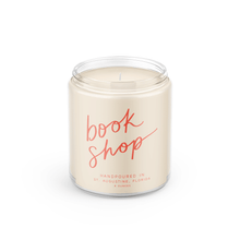 Load image into Gallery viewer, Book Shop: 8 oz Soy Wax Hand-Poured Candle
