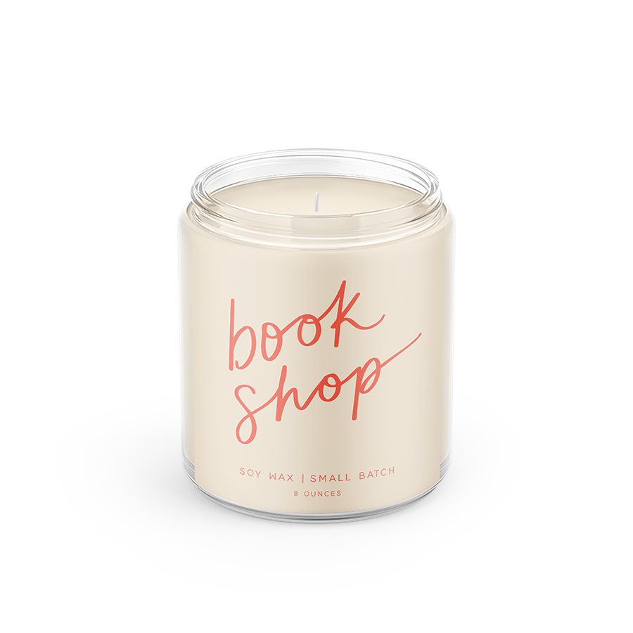 Book Shop - 8oz Soy Candle