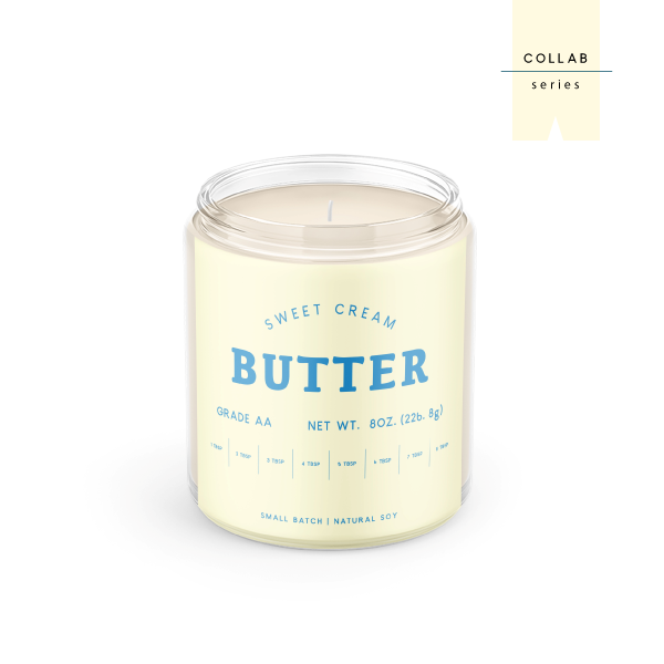 Collab Series: Sweet Cream Butter - Candle