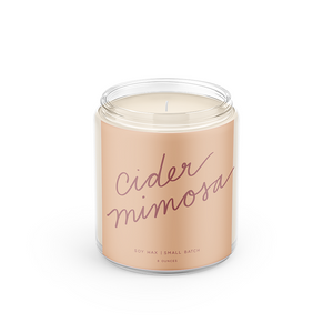 Cider Mimosa Soy Wax Candle