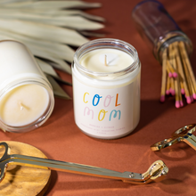 Load image into Gallery viewer, Cool Mom: 8 oz Soy Wax Hand-Poured Candle
