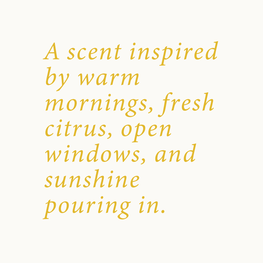 Florida Sunshine Candle | Orange + Mandarin