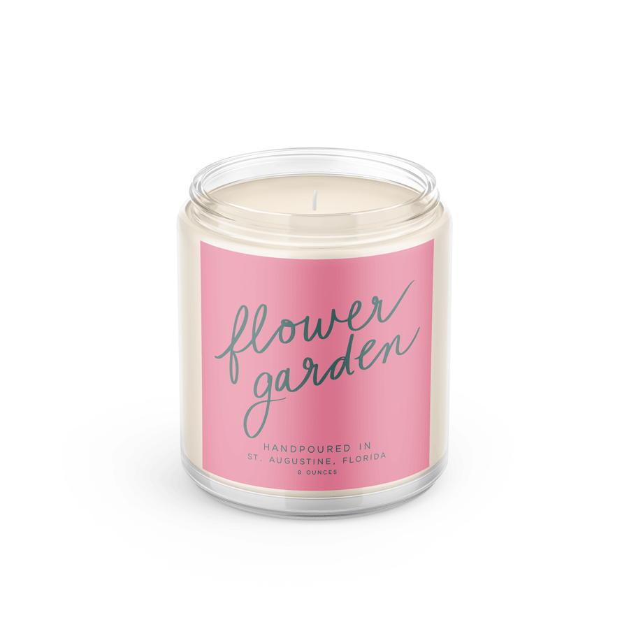 Flower Garden Soy Wax Candle