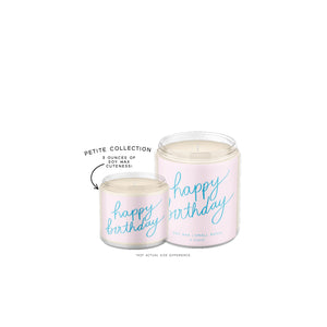 Happy Birthday Soy Wax Candle