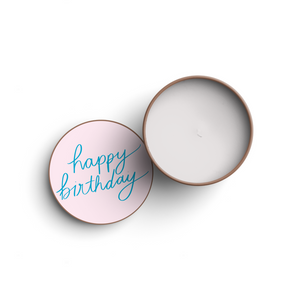 Happy Birthday Soy Wax Candle