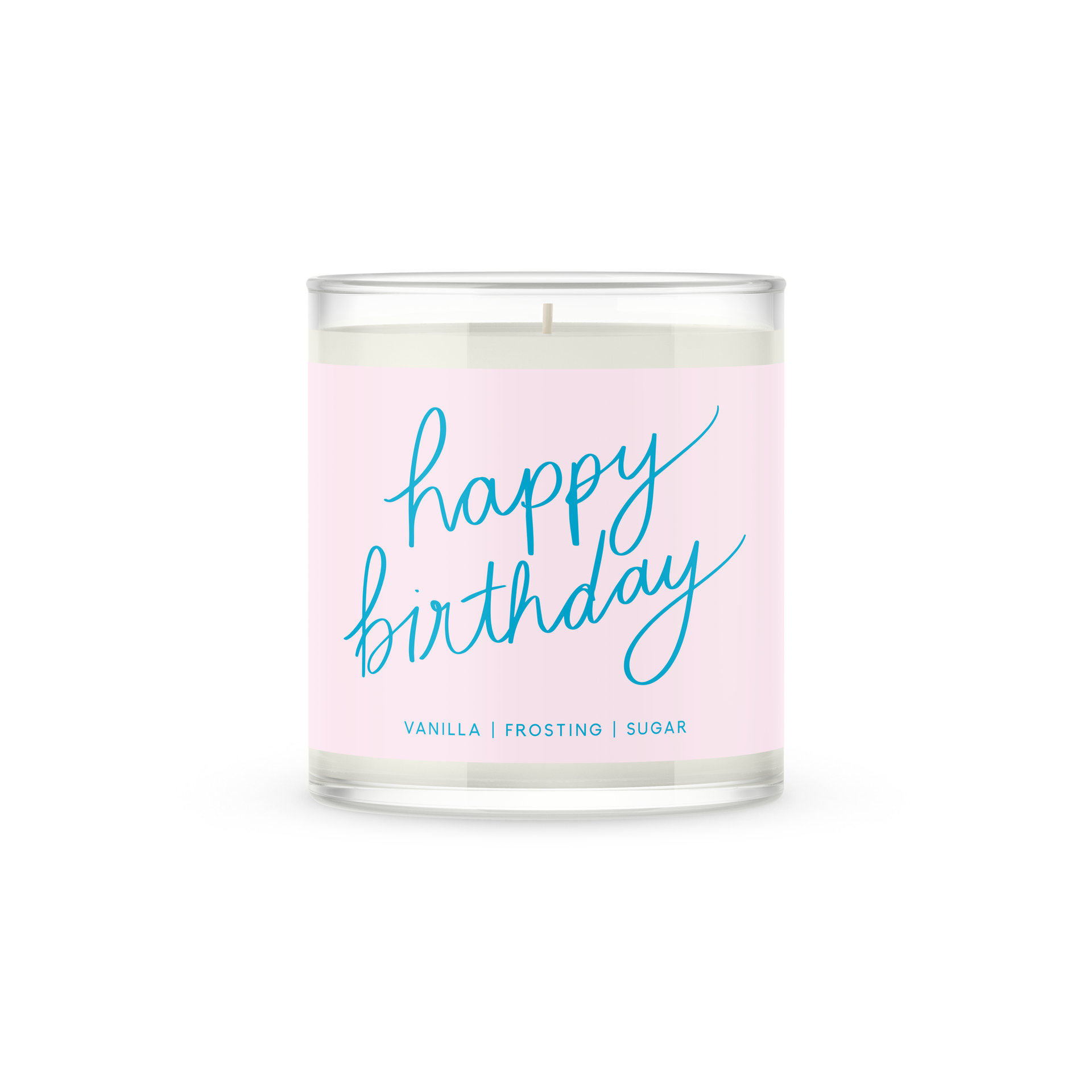 Happy Birthday Glass Candle | Vanilla + Sprinkles