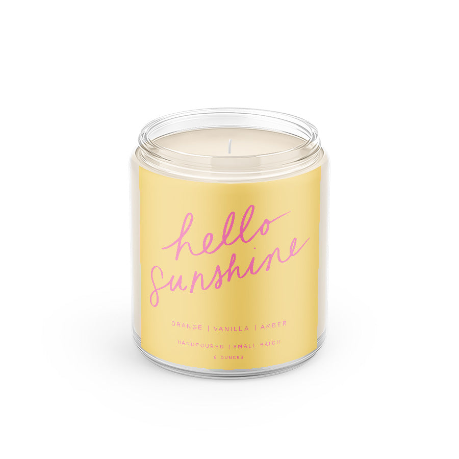 Hello Sunshine Soy Wax Candle