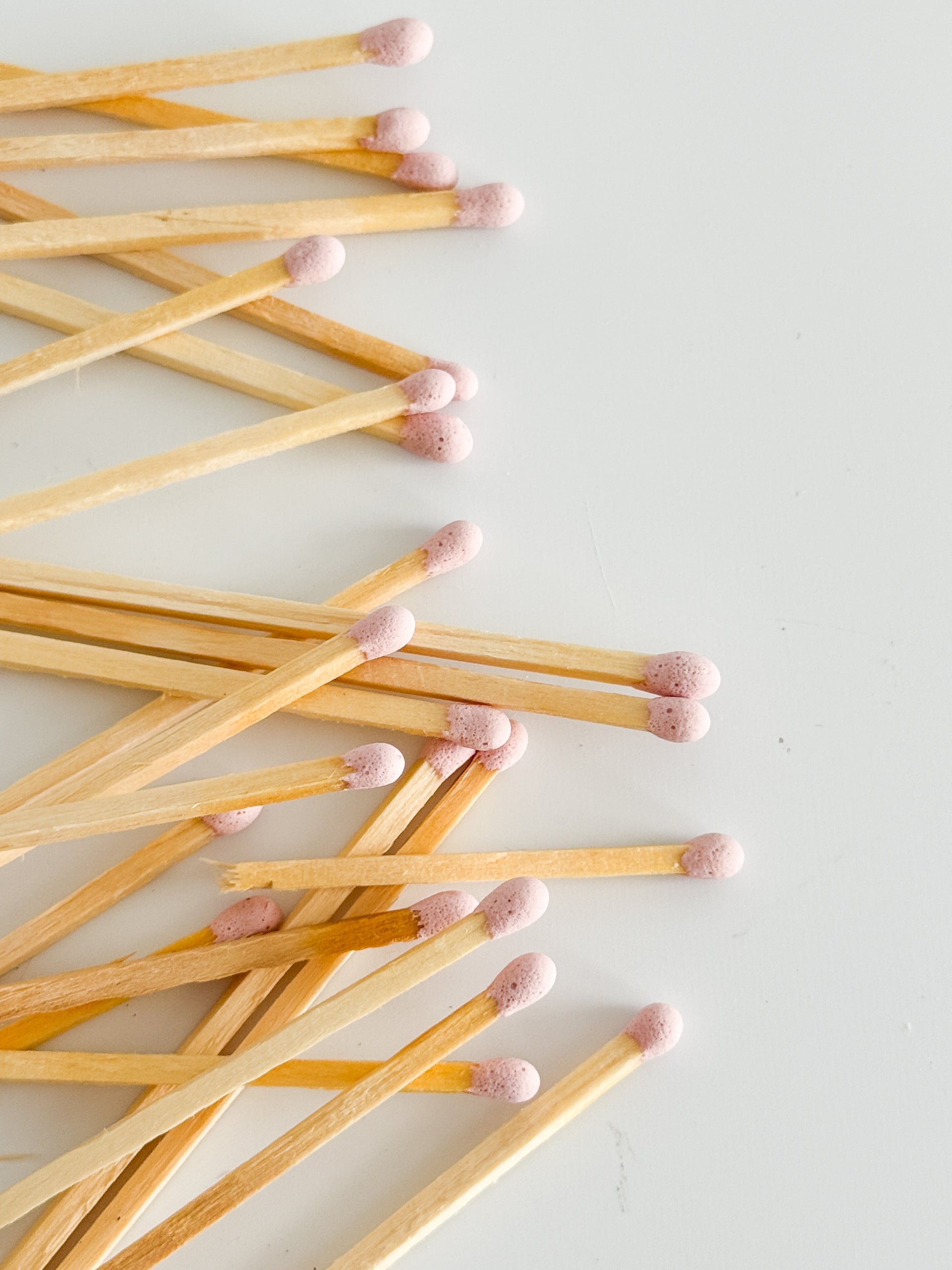 Blush 4" Match Sticks | Bulk Candle Matches | 100 Pack