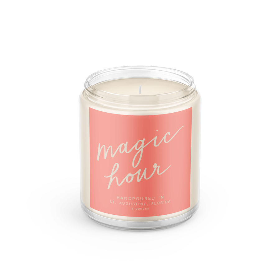 Magic Hour: 8 oz Soy Wax Hand-Poured Candle