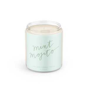 Mint Mojito  Soy Wax Candle