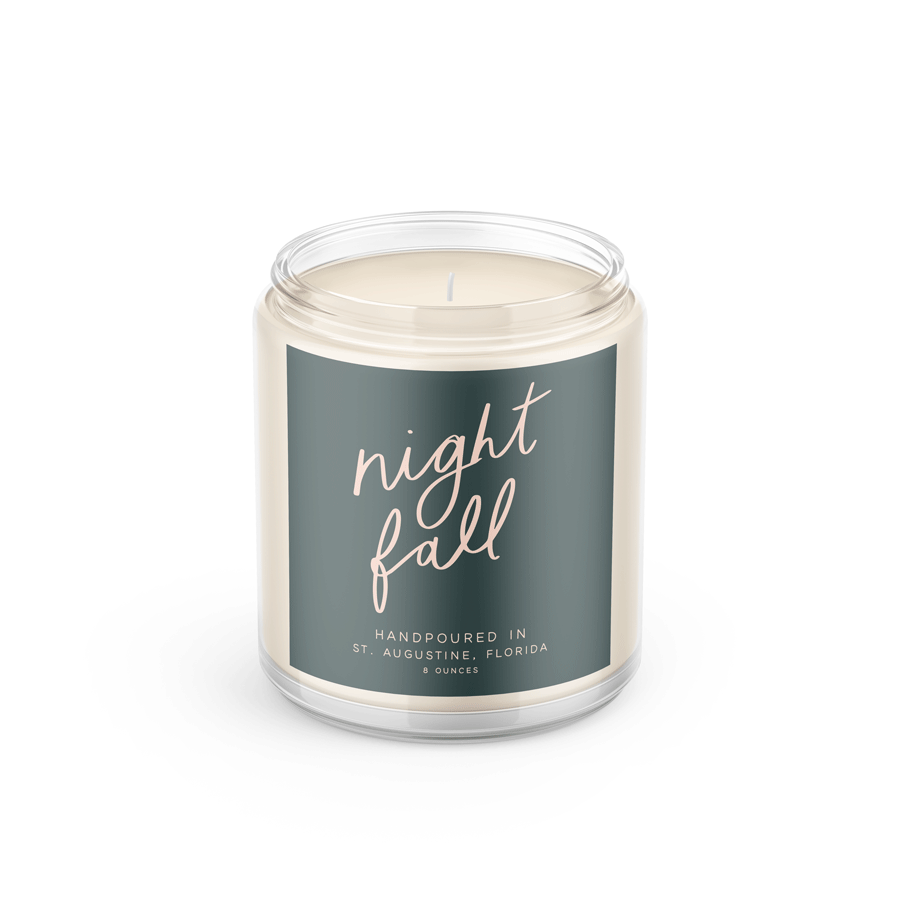 Nightfall: 8 oz Soy Wax Hand-Poured Candle