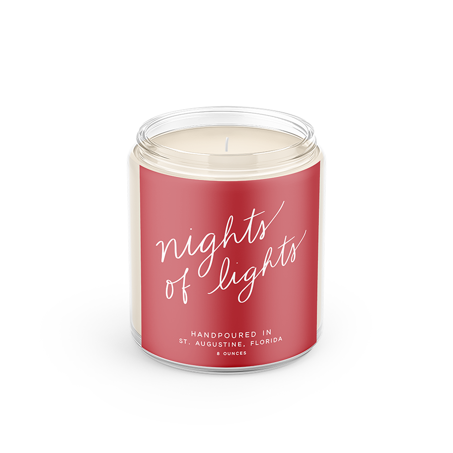 Nights of Lights Soy Wax Candle