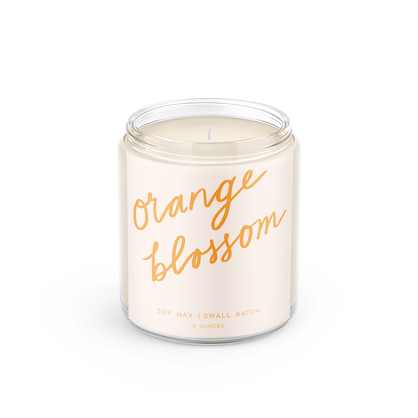 Orange Blossom Soy Wax Candle