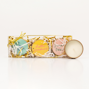 Classic Trio: 1.5 oz Soy Wax Candle Set