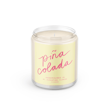 Load image into Gallery viewer, Pina Colada: 8 oz Soy Wax Hand-Poured Candle
