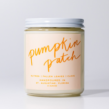 Load image into Gallery viewer, Pumpkin Patch: 8 oz Soy Wax Hand-Poured Candle
