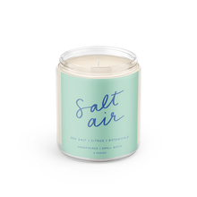 Load image into Gallery viewer, Salt Air: 8 oz Soy Wax Hand-Poured Candle