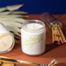 Load image into Gallery viewer, Salted Margarita: 8 oz Soy Wax Hand-Poured Candle
