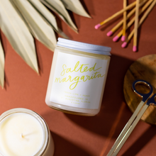 Load image into Gallery viewer, Salted Margarita: 8 oz Soy Wax Hand-Poured Candle
