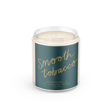Load image into Gallery viewer, Smooth Tobacco: 8 oz Soy Wax Hand-Poured Candle
