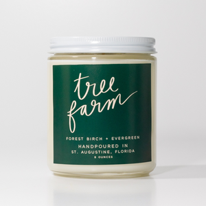 Tree Farm: 8 oz Soy Wax Hand-Poured Candle