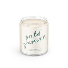Load image into Gallery viewer, Wild Jasmine: 8 oz Soy Wax Hand-Poured Candle

