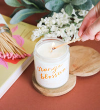 Load image into Gallery viewer, Orange Blossom Soy Wax Candle
