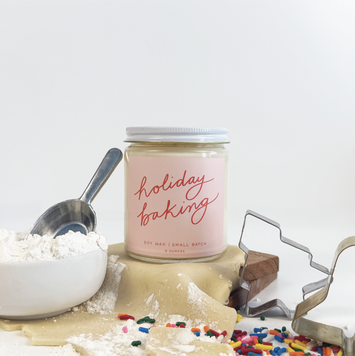 Holiday Baking - Holiday Candle