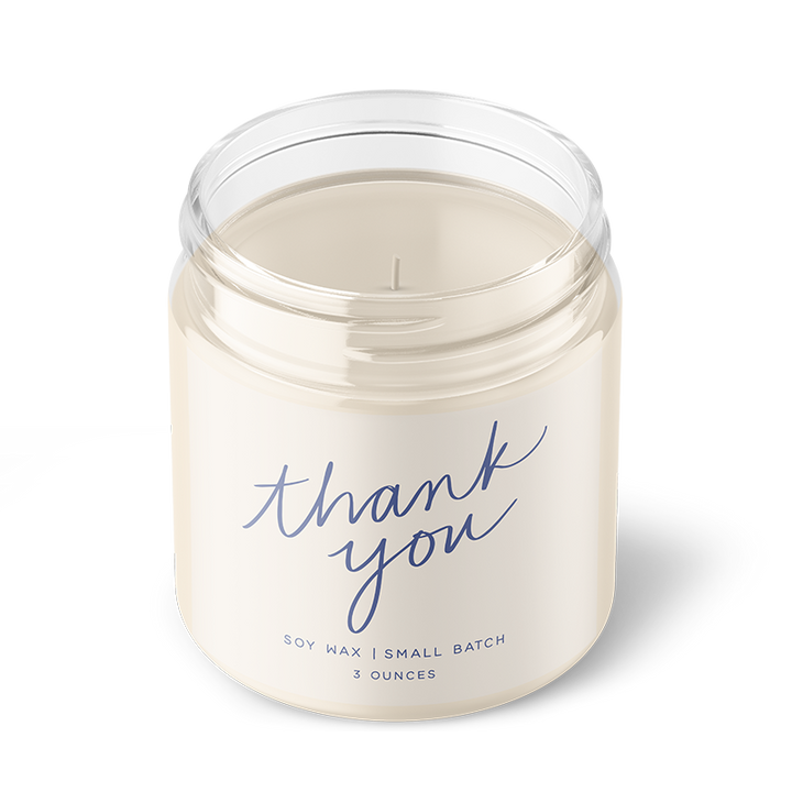 Thank You - Petite Candle