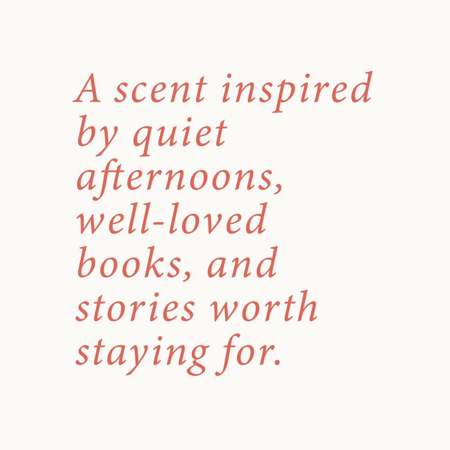 Book Shop Glass Candle | Cedarwood + Patchouli