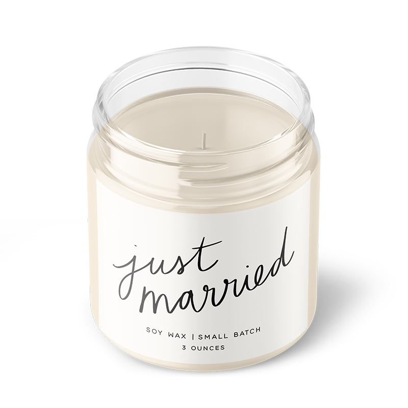 Just Married - Petite Candle