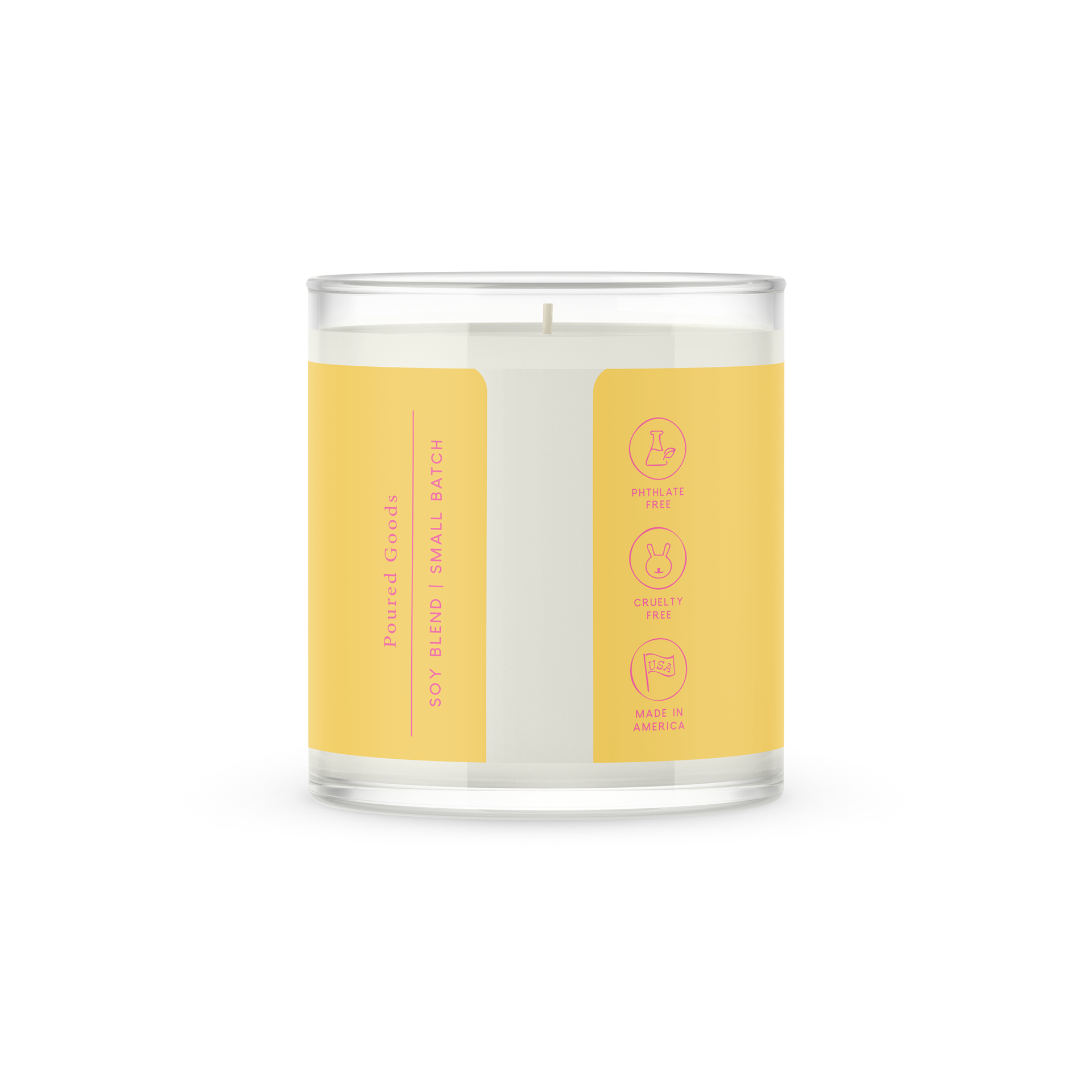 Florida Sunshine Glass Candle | Orange + Mandarin