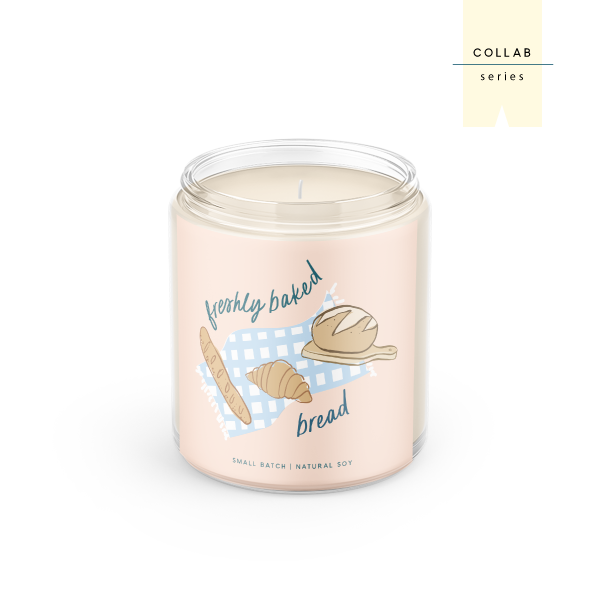 Collab Series: Fresh Baked Bread - Candle
