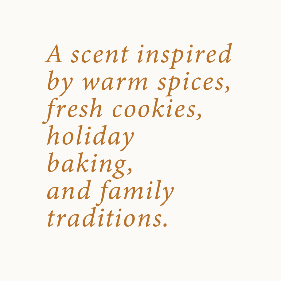 Gingerbread Candle | Ginger + Cinnamon