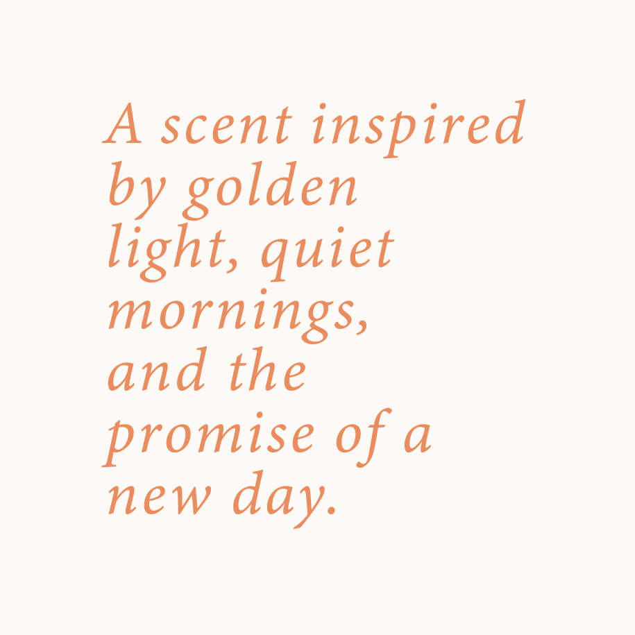 Golden Sunrise Candle | Orange + Jasmine