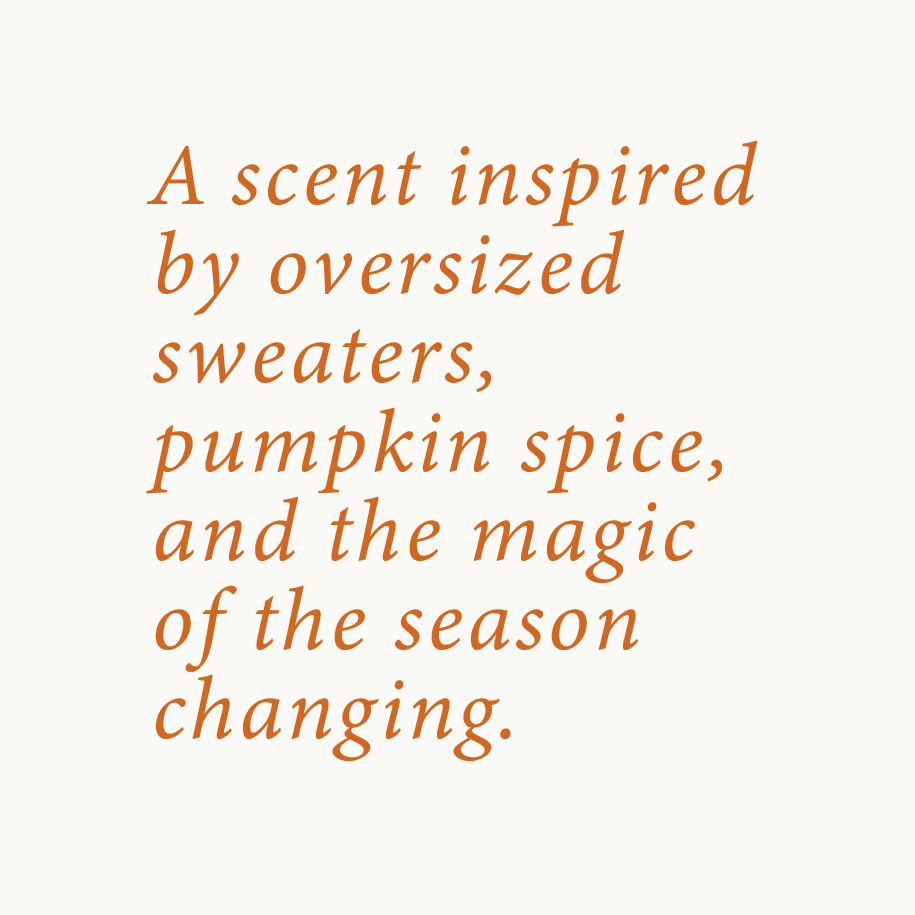 Pumpkin Spice Candle | Pumpkin + Cinnamon