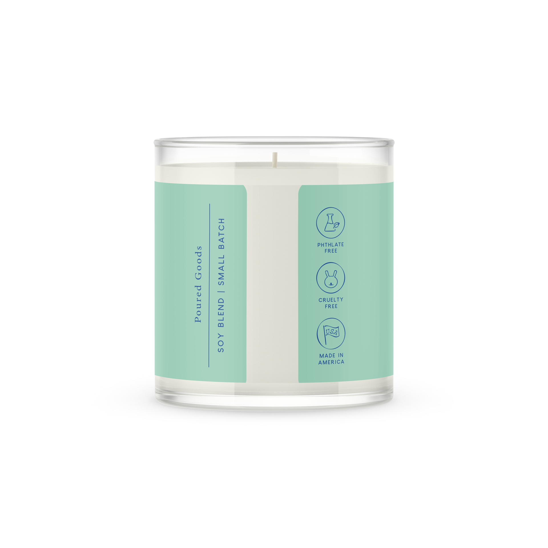 Salt Air Glass Candle | Orange + Musk