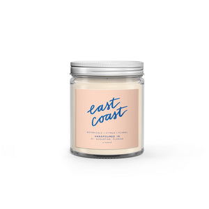 East Coast: 8 oz Soy Wax Hand-Poured Candle