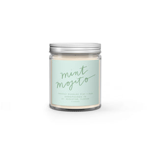 Mint Mojito: 8 oz Soy Wax Hand-Poured Candle