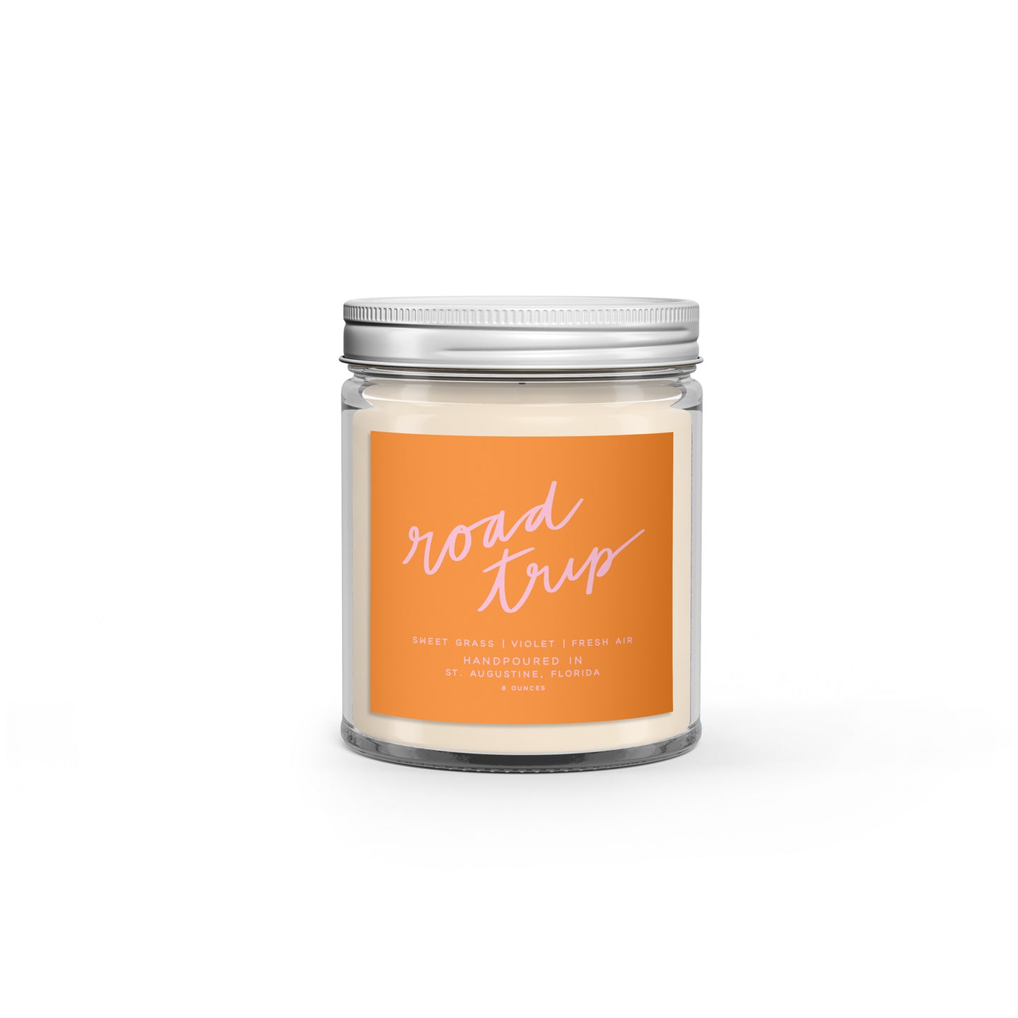 Road Trip: 8 oz Soy Wax Hand-Poured Candle