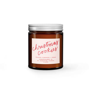 Christmas Cookies: 8 oz Soy Wax Hand-Poured Candle